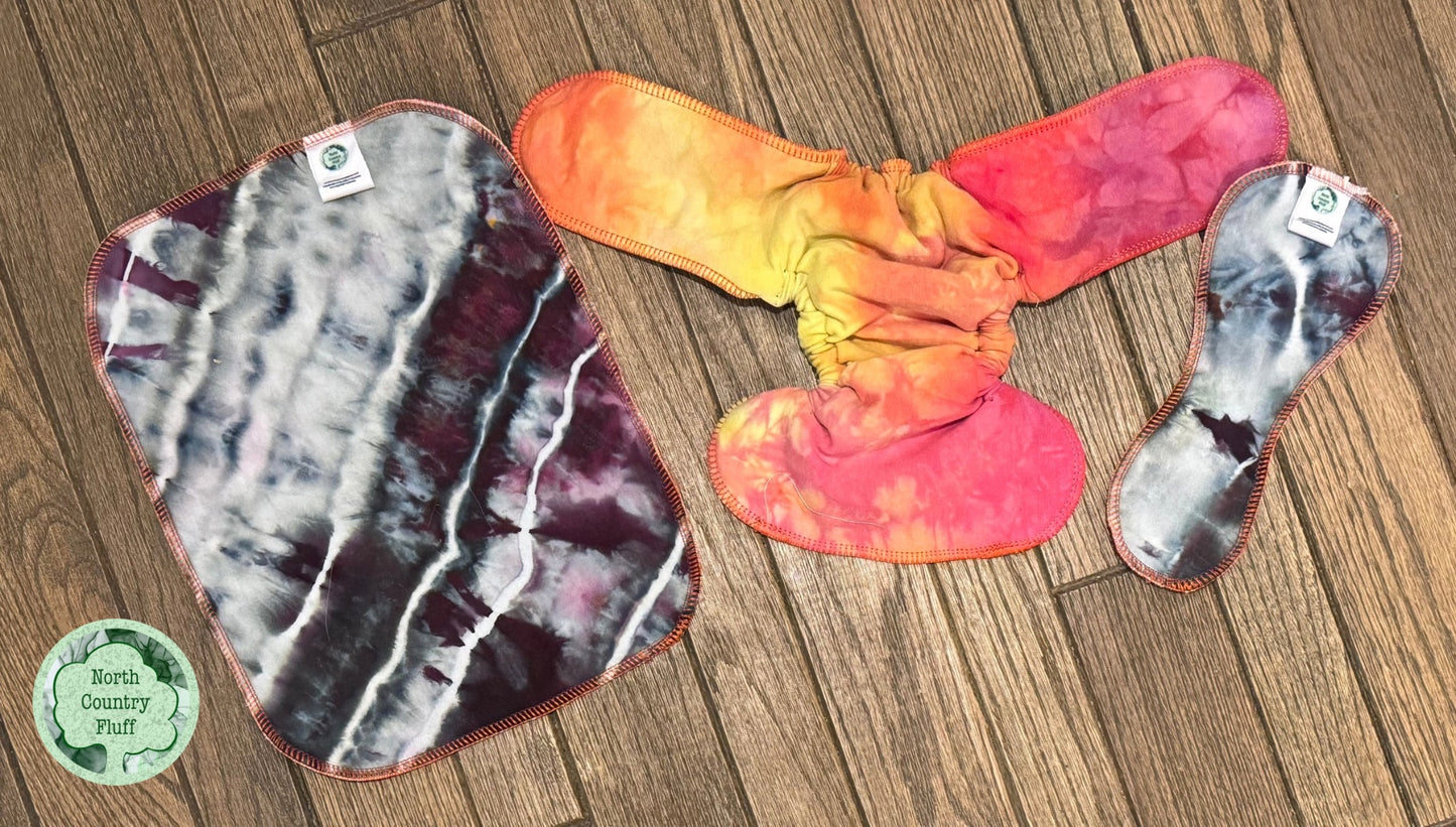 OOAK (One of a kind) Reversible NB Fitted