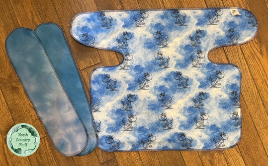 Dino in the Clouds Reversible Preflat TD