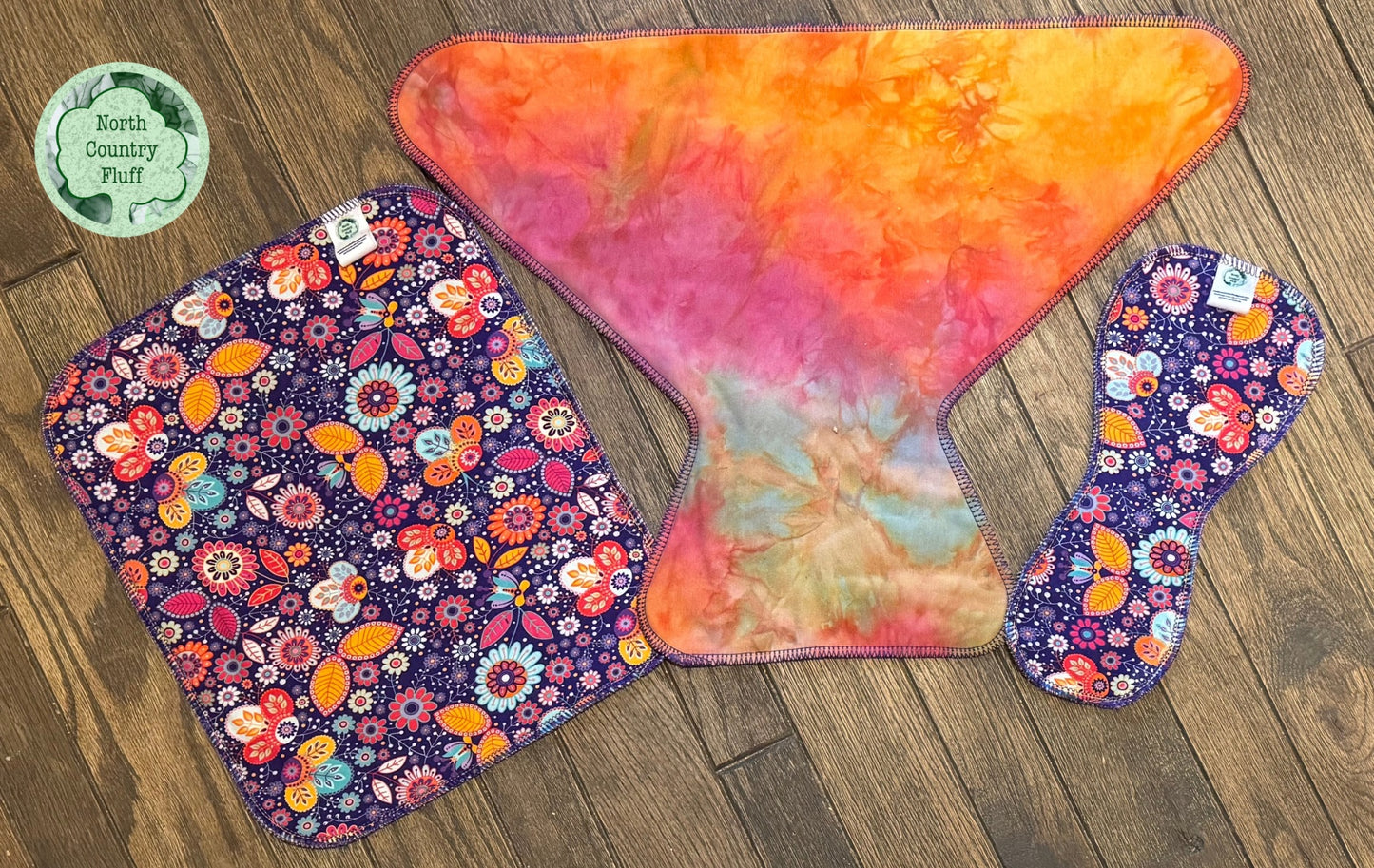 Retro Flowers Reversible Contour IN