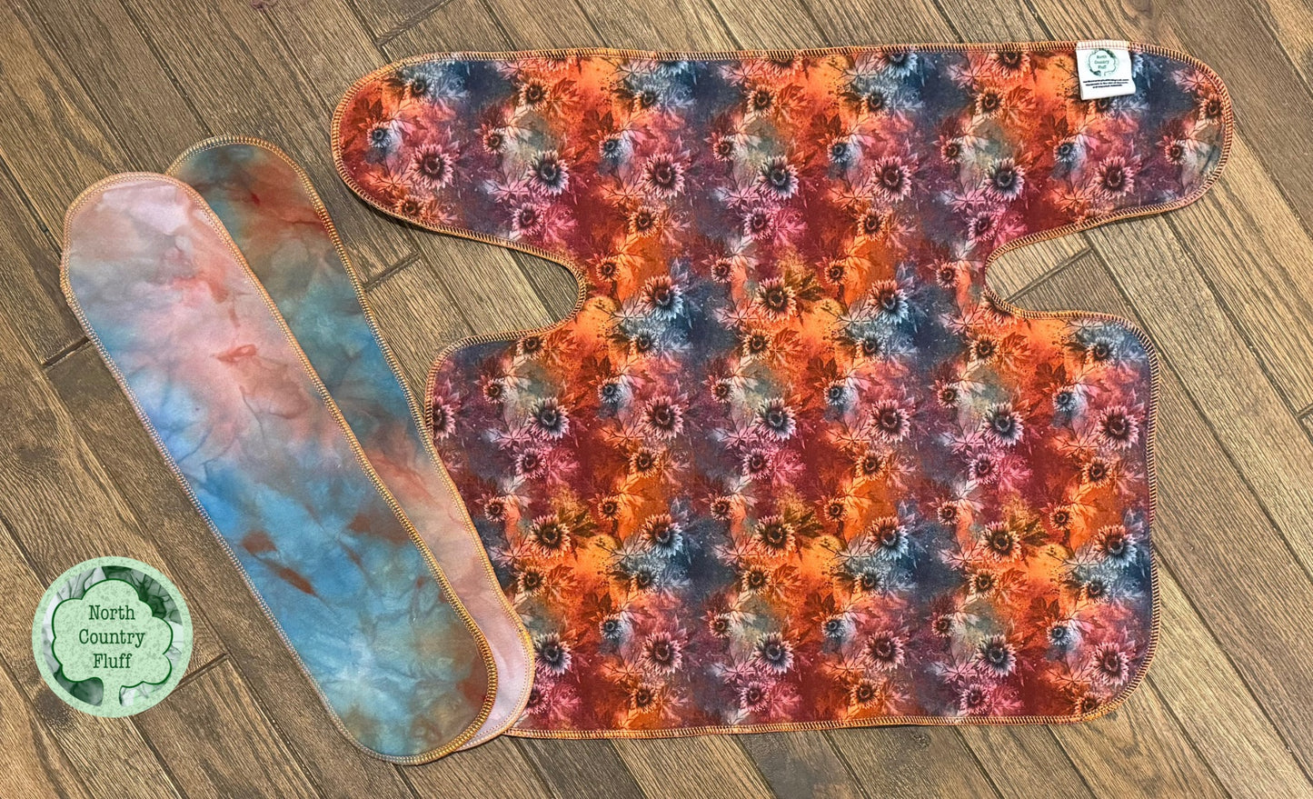 Fall Flowers Reversible Preflat