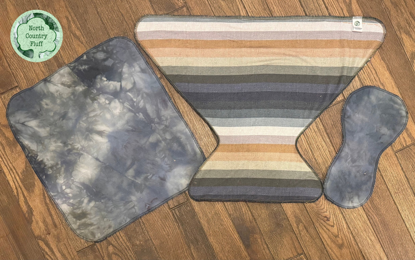 Burlap Stripes Reversible Counter TD