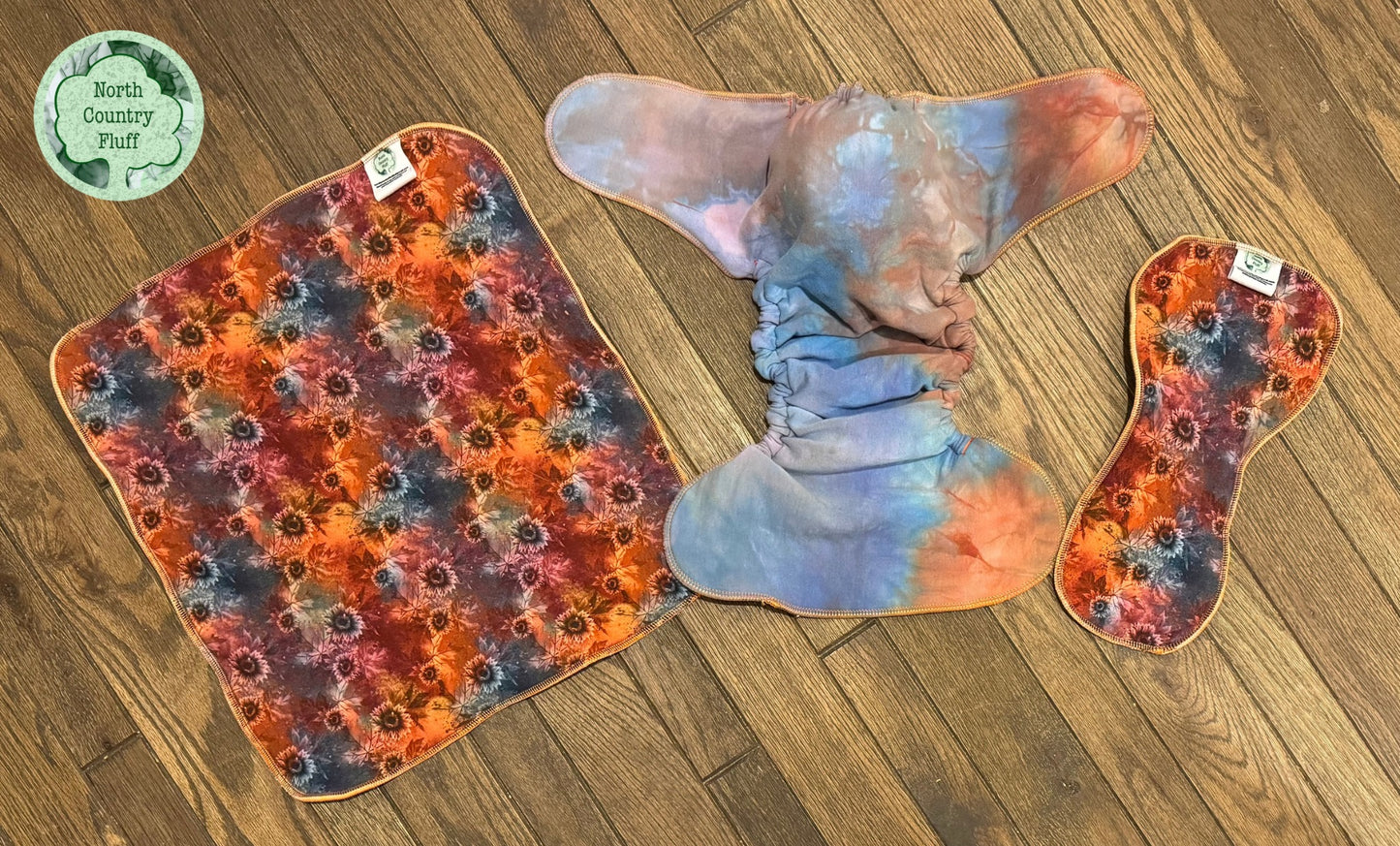 Fall Flowers Reversible Fitted