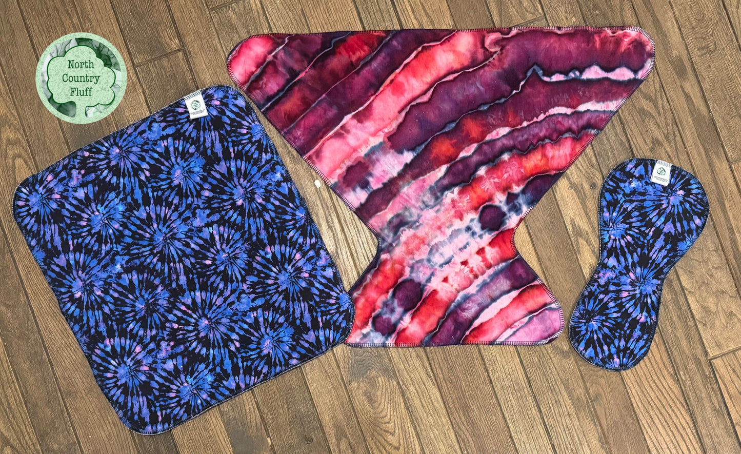 Purple Spirals Reversible Contour TD