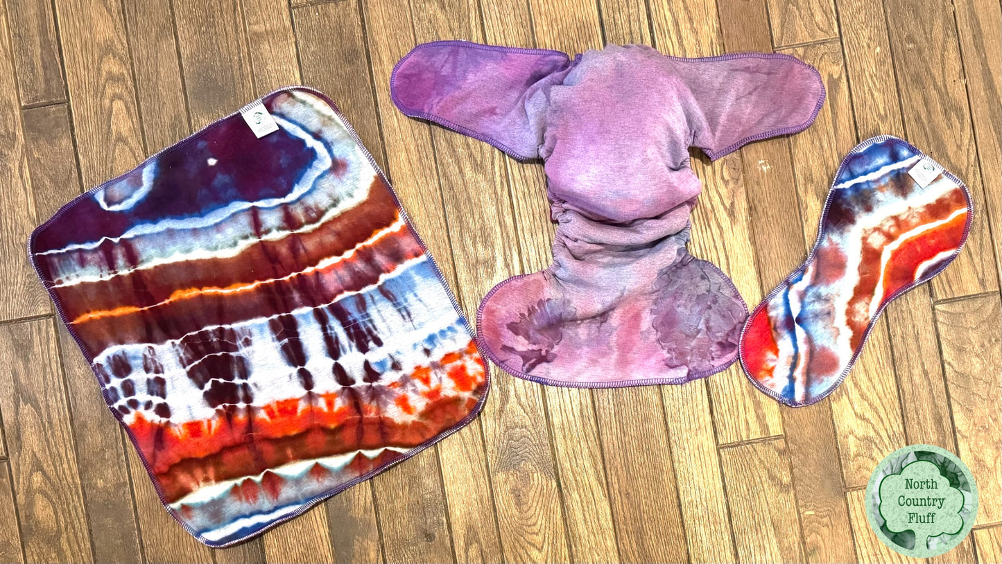 OOAK (One of a kind) Reversible TD Fitted #2 (Wool Blend)