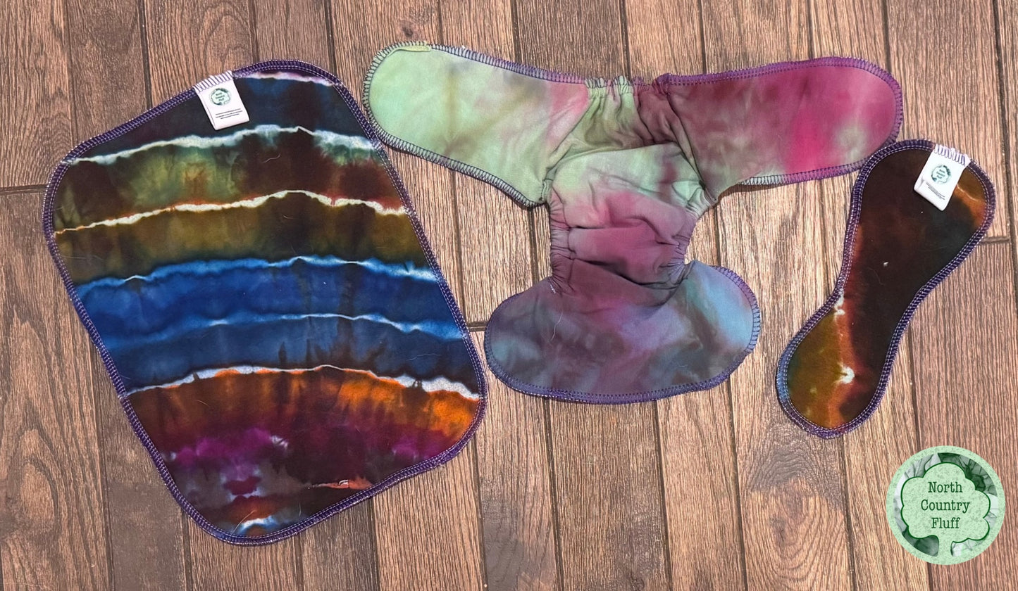 OOAK (One of a kind) Reversible NB Fitted