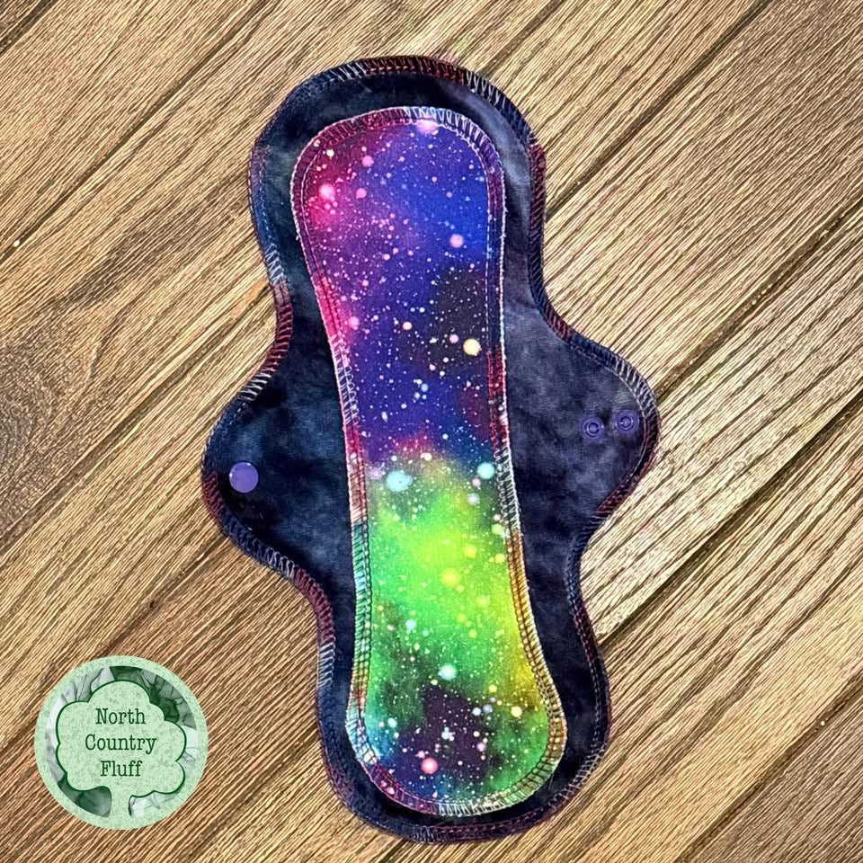 12" Light Cosmic Space Lady Cushion
