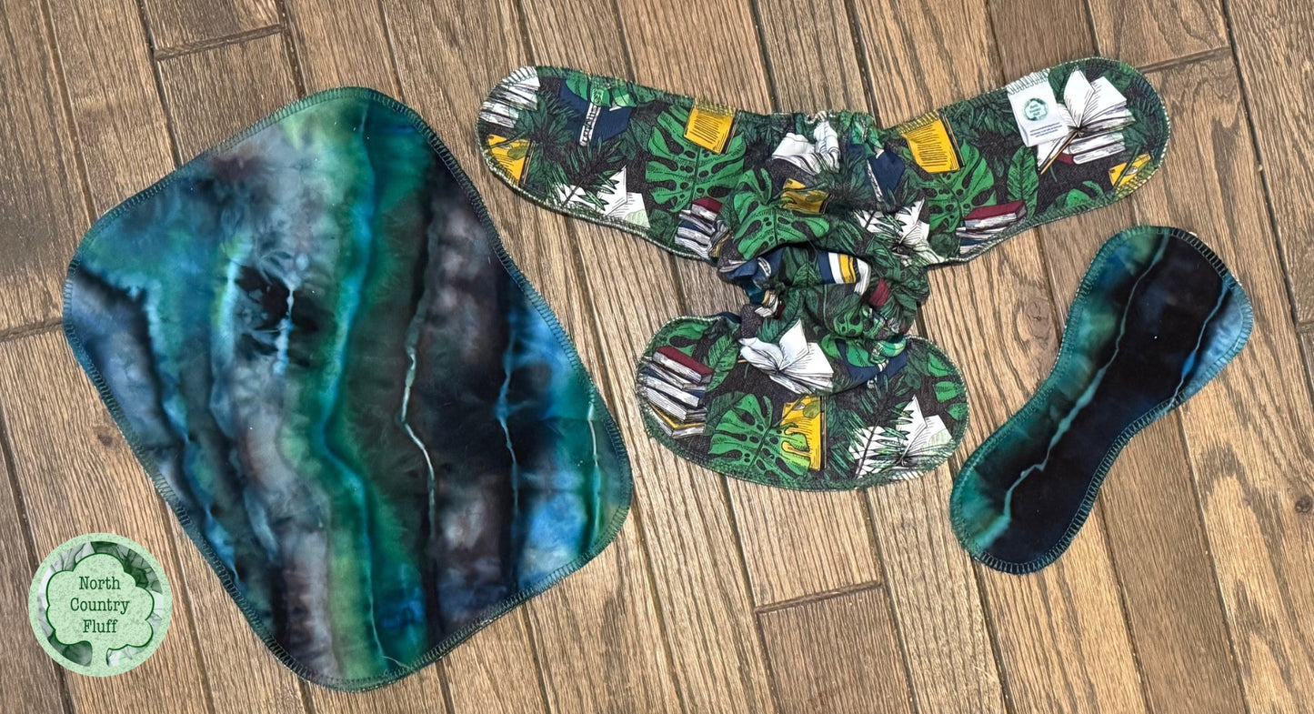 Botanical Library Reversible NB Fitted