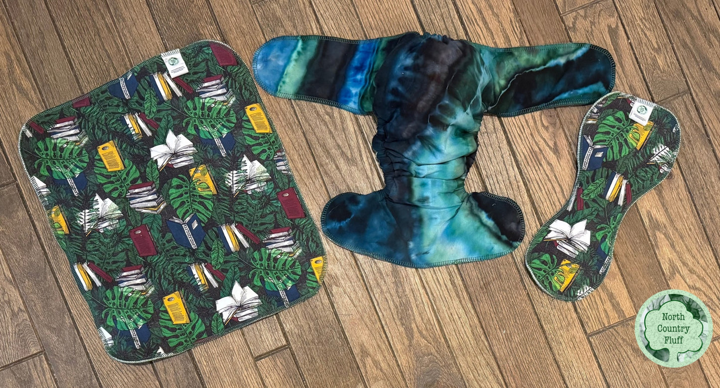 Botanical Library Reversible OS Fitted #2