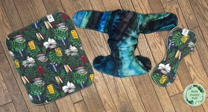 Botanical Library Reversible OS Fitted #2