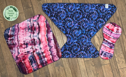 Purple Spirals Reversible Contour TD