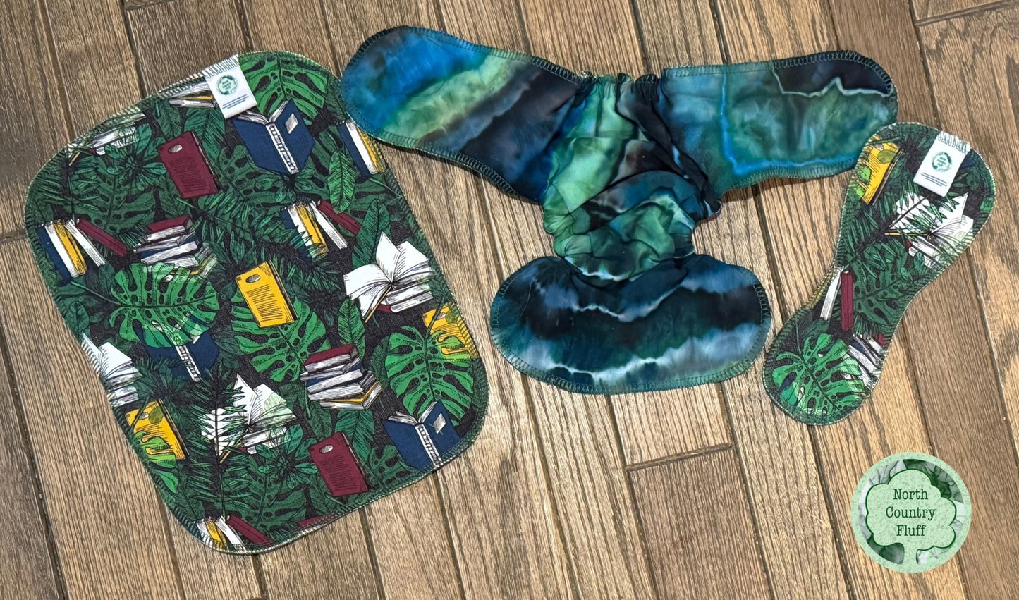 Botanical Library Reversible NB Fitted