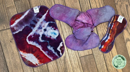 OOAK (One of a kind) Reversible NB Fitted #2 (Wool Blend)