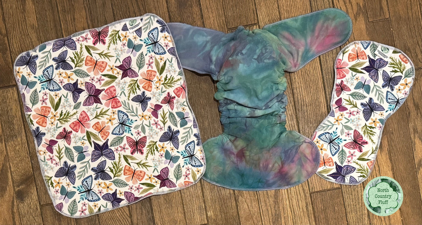 Butterfly Forest Reversible Fitted