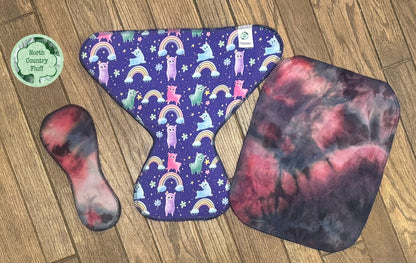 Purple Llamas Reversible Contour NB