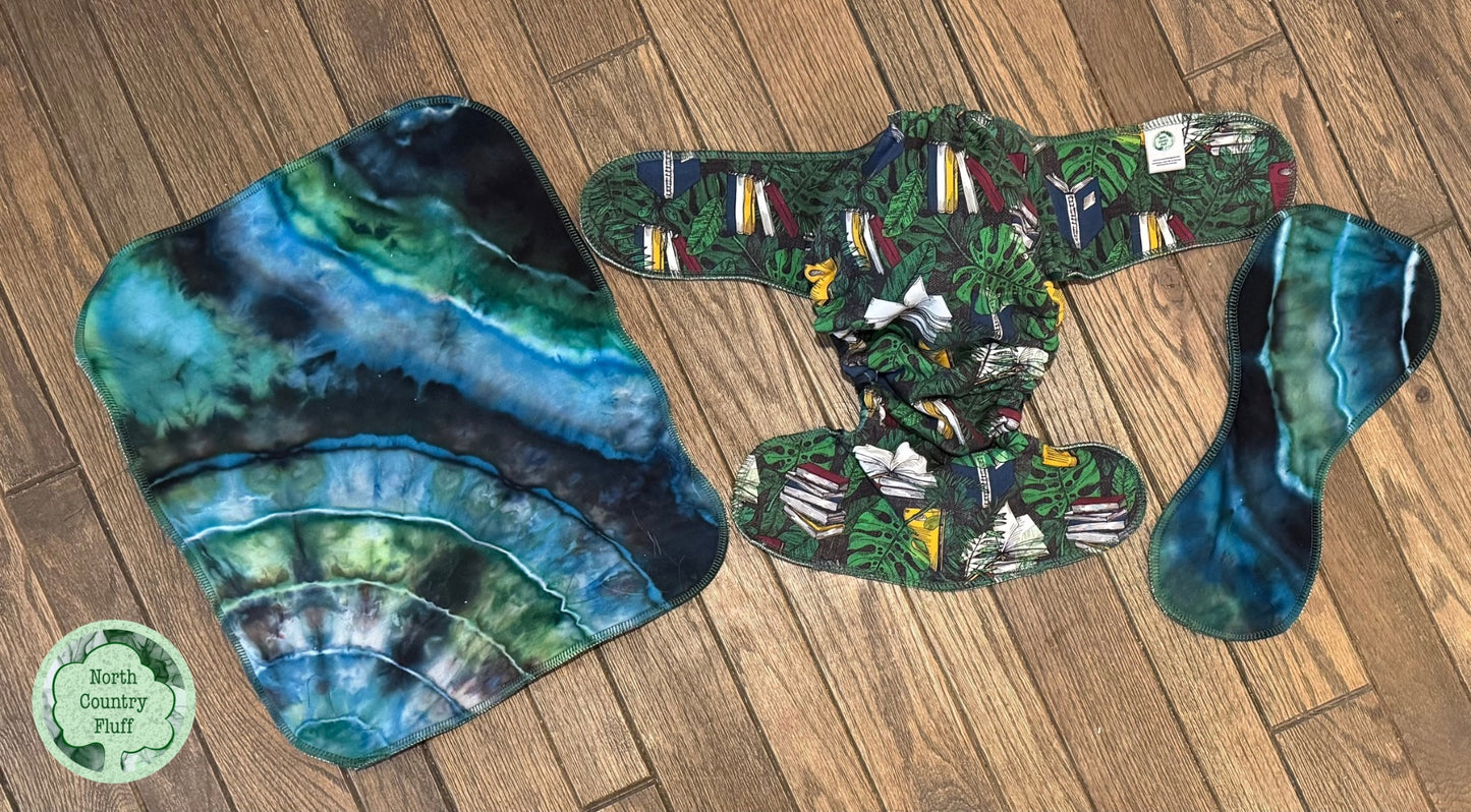 Botanical Library Reversible OS Fitted #2