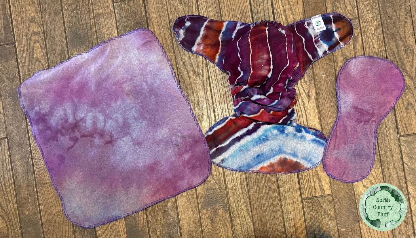 OOAK (One of a kind) Reversible TD Fitted #2 (Wool Blend)