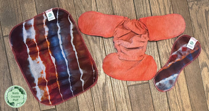 OOAK (One of a kind) Reversible NB Fitted (Wool Blend)