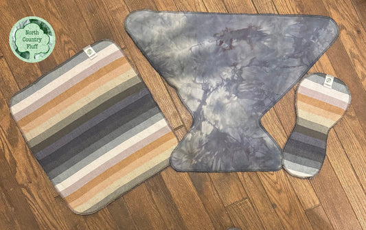 Burlap Stripes Reversible Counter TD