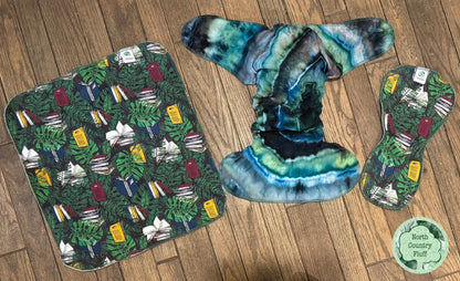 Botanical Library Reversible TD Fitted