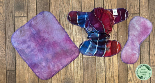 OOAK (One of a kind) Reversible IN Fitted #2 (Wool Blend)