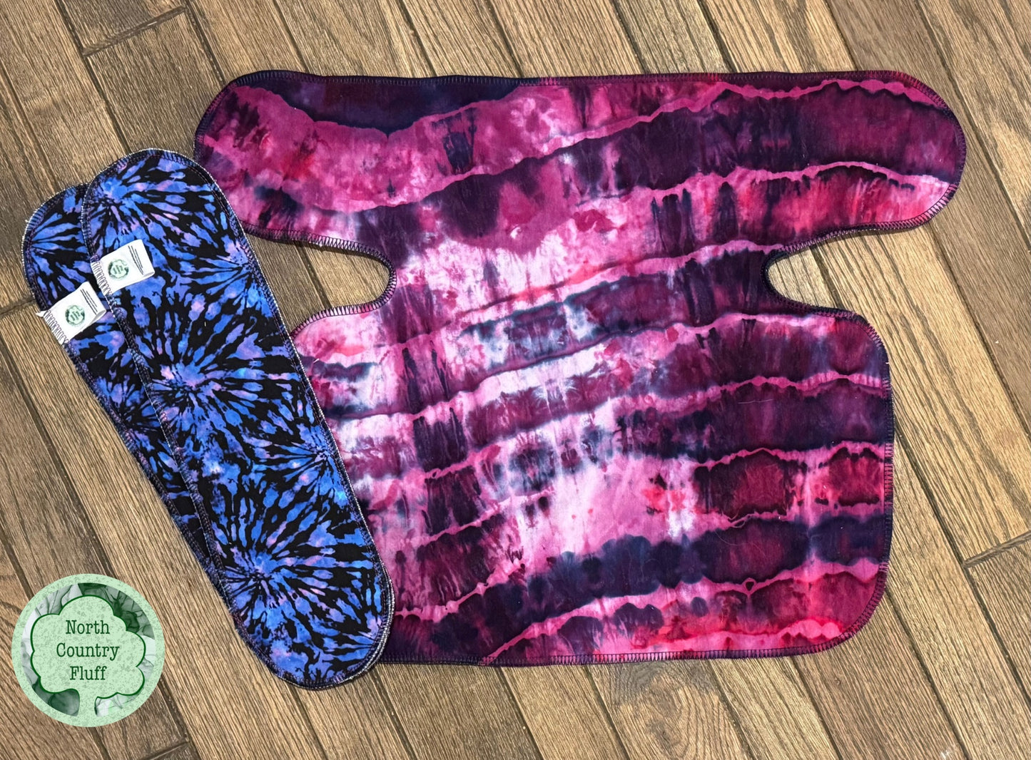 Purple Spirals Reversible Preflat OS