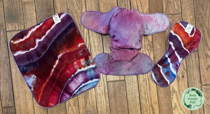 OOAK (One of a kind) Reversible IN Fitted #2 (Wool Blend)