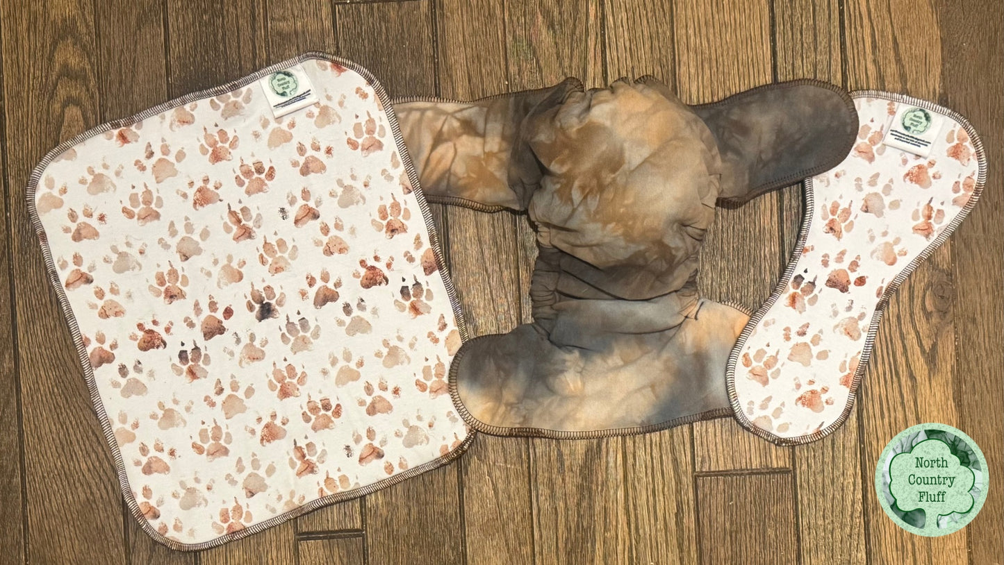 Bear Paws Reversible Fitted IN