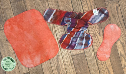 OOAK (One of a kind) Reversible NB Fitted (Wool Blend)