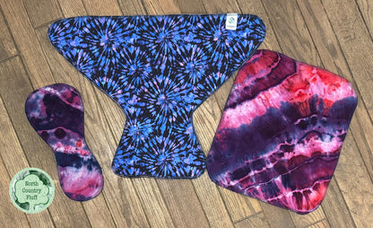 Purple Spiral Reversible Contour IN