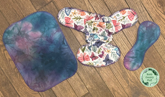 Butterfly Forrest Reversible Fitted NB