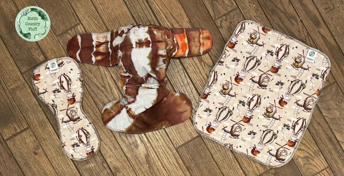 Little Explorers Reversible Fitted IN