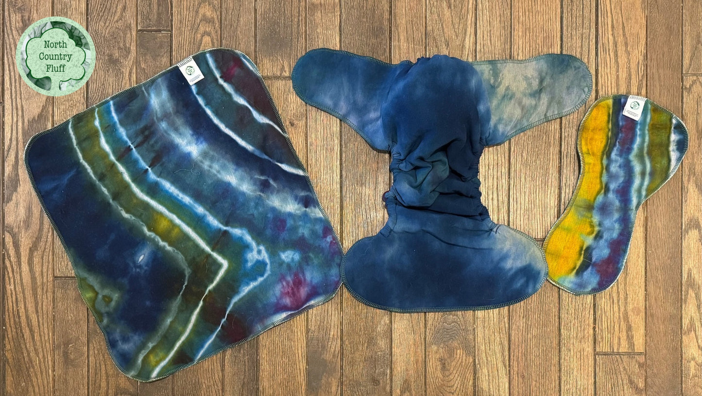 OOAK (One of a kind) Reversible TD Fitted (Wool Blend)