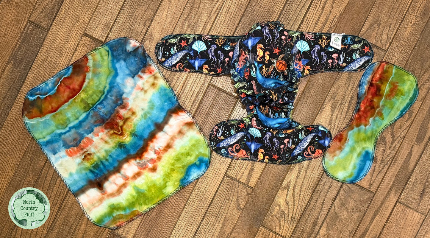 Midnight Reef Fitted - OS (1)