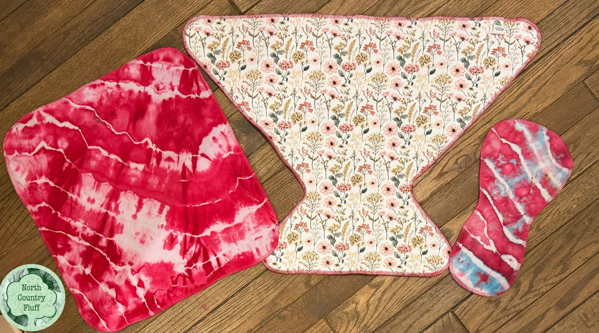 Raspberry Wildflower Reversible TD Contour