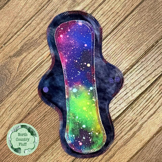 12" Light Cosmic Space Lady Cushion