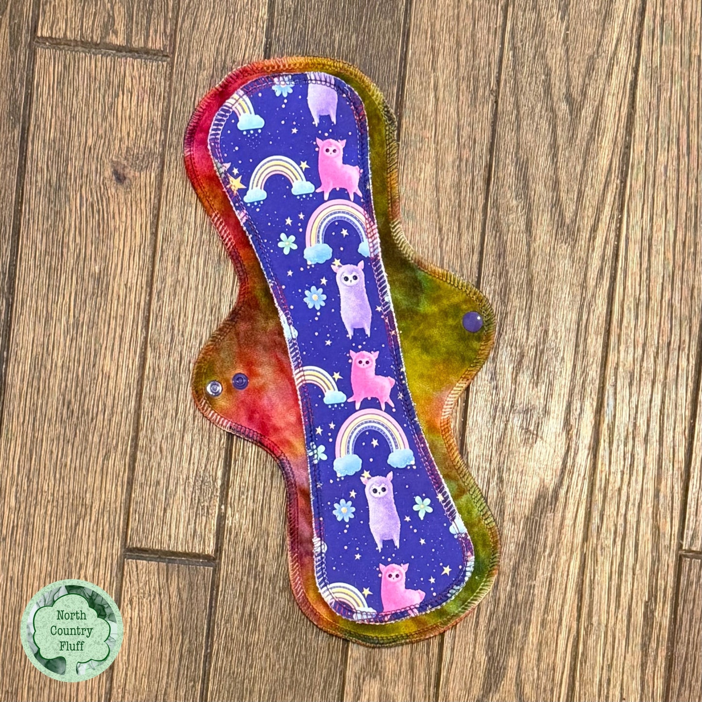 14" Moderate Purple Llama Lady Cushion